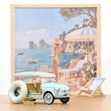 Fiat 500 Jolly 1965 Bleu 1/18