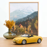 Alfa Romeo Spider 1999 Zoe Yellow met 1:18 - 150pcs