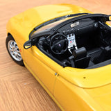 Alfa Romeo Spider 1999 Zoe Yellow met 1:18 - 150pcs