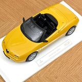 Alfa Romeo Spider 1999 Zoe Yellow met 1:18 - 150pcs