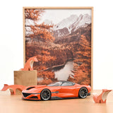 Genesis X Gran Berlinetta VGT 2024 Magma Orange 1:18