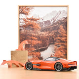 Genesis X Gran Berlinetta VGT 2024 Magma Orange 1:18