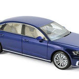 Audi A8 L 2017 Bleu métallisé 1/18