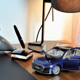 Audi A8 L 2017 Bleu métallisé 1/18