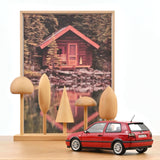VW Golf GTI 1996 Rouge Flash 1/18