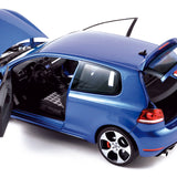 VW Golf GTI 2009 Mercato-Blue metallic 1:18