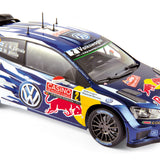 VW W Polo R WRC 2015 Rallye M-C 2 Latvala/Anttila 1/18