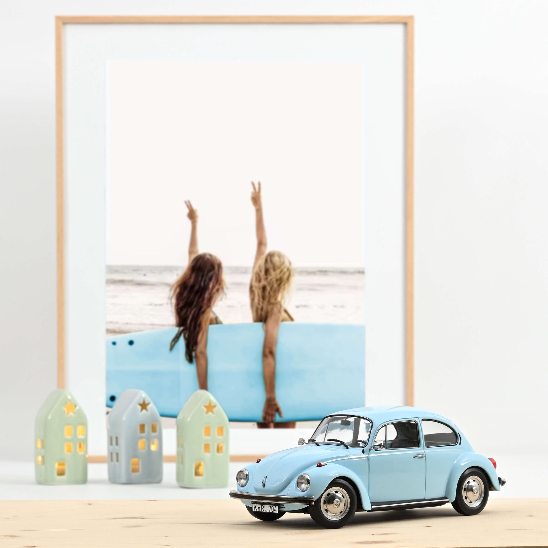 VW Volkswagen Käfer / Beetle 1303 - 1973 - light blue - NOREV 1:18 VW Volkswagen Käfer / Beetle 1303 - 1973 - light blue - NOREV 1:18