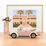 VW 1303 Cabriolet 1972 Rosa 1:18 - 200 pcs