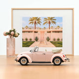 VW 1303 Cabriolet 1972 Rosa 1:18 - 200 pcs