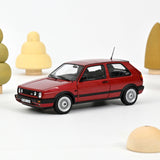 VW Golf GTI 1990 Rouge métallisé 1/18