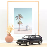 VW Golf GTI Fire and Ice 1991 Purple metallic 1:18