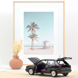 VW Golf GTI Fire and Ice 1991 Purple metallic 1:18