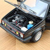 VW Golf GTI Match 1989 Noir métallisé 1/18