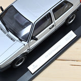 VW Golf Memphis 1988 Silver Grey met. 1:18 - 200pcs
