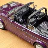 VW Golf Cabriolet 1992 Violet métallisé 1/18 - 500pcs