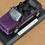 VW Golf Cabriolet 1992 Violet métallisé 1/18 - 500pcs