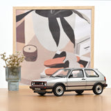 VW Golf GTI 1989 Argent Diamant 1/18