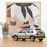 VW Golf GTI 1989 Argent Diamant 1/18