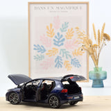 VW Golf GTI 2020 Blue metallic 1:18