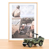 Jeep Militaire 1944 D-Day 1/18