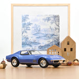 Chevrolet Corvette Coupe 1969 Le Mans Blau 1:18