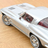 Chevrolet Corvette Sting Ray 1963 Sebring Silver 1:18