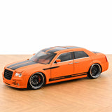 Chrysler 300C Norev by Parotech+Jet Ski Parotech Orange/Noir 1/18