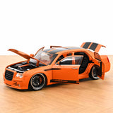 Chrysler 300C Norev by Parotech+Jet Ski Parotech Orange/Noir 1/18