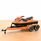 Chrysler 300C Norev by Parotech+Jet Ski Parotech Orange/Noir 1/18