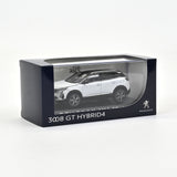 Peugeot 3008 GT Hybrid4 Pearly White 2020 1:43