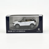 Peugeot 3008 GT Hybrid4 Pearly White 2020 1:43