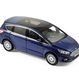 Ford S-Max 2015 Bleu métallisé 1/43