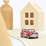 Mini Cooper S 1964 Tartan Red with Racing Number 182 1:54