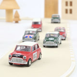 Mini Cooper S 1964 Tartan Red with Racing Number 182 1:54