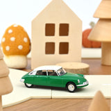 Citroën DS 19 1958 Vert et toit Blanc 1/58