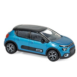 Citroën C3 2020 Blue&Black 1:64