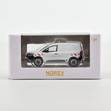 Renault Kangoo Van 2023 White with red striping 1:64