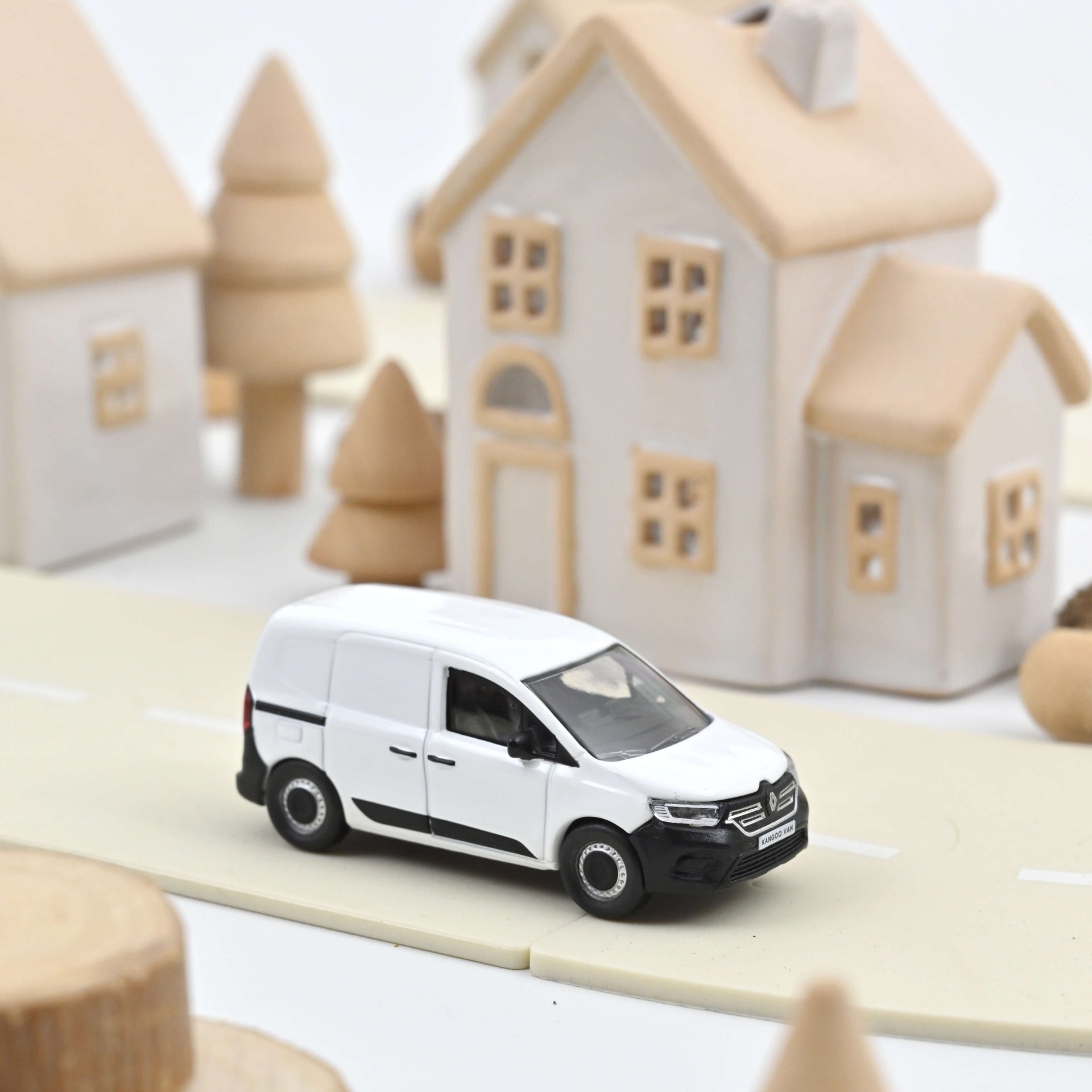 Eligor 1/43 – Renault Kangoo Van Electrique 2020 (blanc, Minature Pompier)