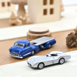 Mercedes Benz Racing Transporter + Mercedes Benz W196 1954 1/64