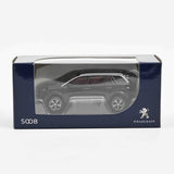 Peugeot 5008 2020 Noir Perla Nera 1/64