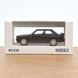 BMW M3 E30 1986 Black Jet-car 1:43
