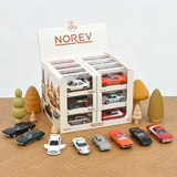 Display 24 pcs Famous Jet-car 1/43