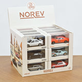 Display 24 pcs Famous Jet-car 1/43