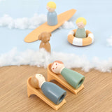 Volkswagen Combi T2  Jaune Plastigam 1/24