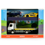 Breakdown truck set + 2 Jet-car 1:43