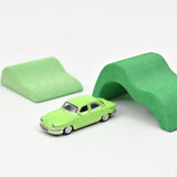 Panhard PL 17 1961 Tilia Vert 1/87ème
