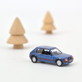 Peugeot 205 GTi 1990 Bleu Miami 1/87