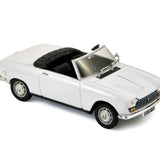 Peugeot 204 Cabriolet 1967 Blanc Courchevel 1/43