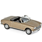 Peugeot 204 Cabriolet 1967 Beige métallisé 1/43